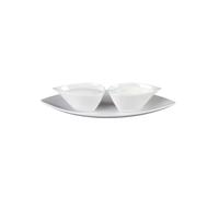Holst Porzellan TD 207 BAT Jug Bateau Service de 3 pièces en porcelaine Blanc 10 x 6 x 4 cm 200 ml