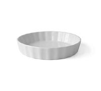 Holst Porzellan to 171 Moule à Quiche/tartelette et Tarte 18 cm Rond en Porcelaine Blanche 17,5 cm