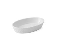 Holst Porzellan TOW 15519 Toscana Lot de 2 moules ovales à gratin et à pâtisserie Blanc 19 x 12 cm 18,5 x 12 x 4 cm