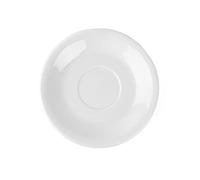 Holst Porzellan UTA 116 Soucoupe 16 cm Forme Plate, Miroir 5,7 cm, Blanc, 16 x 16 x 2 cm, 6 unités