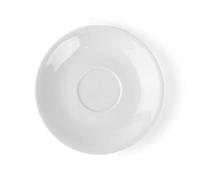 Holst Porzellan UTA 117 Lot de 6 soucoupes universelles en Porcelaine 16 cm, Miroir 5,2 cm, Blanc, 15,6 x 15,6 x 2,5 cm