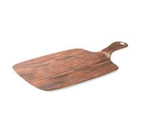 Holst Porzellan WD 230 B1 Lot de 2 planches en porcelaine 30 x 16 cm Design bois - Deuxième choix Marron 30 x 16 x 3,3 cm
