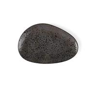 Holst RT 334 Re-Active Carbon Plaque ovale en porcelaine 27 cm