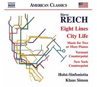 HOLST-SINFONIETTA/SI - REICH EIGHT LINES - CD - G4z