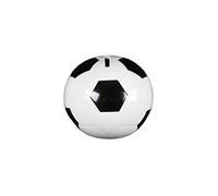 'Holst Tirelire en Porcelaine ACS 006 "Football, Blanc, 9,5 x 9,5 x 10 cm
