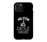Holstein Cattle Rancher Jolie Ferme laitière Coque pour iPhone 11 Pro