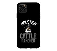 Holstein Cattle Rancher Jolie Ferme laitière Coque pour iPhone 11 Pro Max