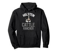 Holstein Cattle Rancher Jolie Ferme laitière Sweat à Capuche