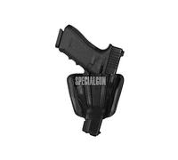 Holster AMBIDEXTRE Discret en Cuir IF1 Noir