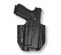 Holster for Glock 19/17 with Streamlight TLR-1 - OWB Holster for Concealed Carry/Custom fit to Your Gun - Bravo Concealment, Black