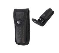 Holster Lampe de Poche, Nylon Molle Torche LED Holster Compatible pour Camping Randonnée en Plein Air