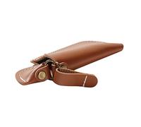 Holster pour Briquet | Étui pour Briquet Anti-grasse Anti-Camping-Car, Support pour étui Artisanal en Cuir Bovine Pleine Fleur pour étui Protection Anti-Gras Plus léger