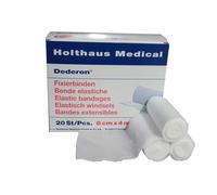 Holthaus Bandes extensibles DEDERON 8 cm x 4 m - 20 pièces HOLTHAUS - élastique/20 fils