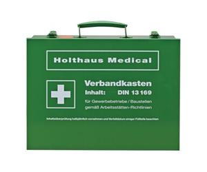 Holthaus Medical Verbandkasten n°63169, DIN 13169-E, vert Quantité:1
