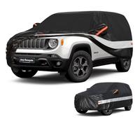 Holthly 10 couches de housse de voiture SUV pour Jeep Renegade(2014-2025), 100 % housse de voiture étanche, protection UV, anti-vent, anti-poussière