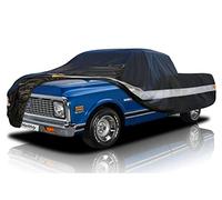 Holthly Housse de Voiture avec 10 Couches imperméable à l'eau par Tous Les Temps, bâche de Protection Contre la Pluie et Les Rayons UV Longueur de 533,4 cm, Ajustement Universel