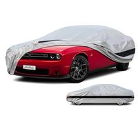 Holthly Housse de Voiture coupé à 10 Couches imperméable Toutes Saisons, 100% étanche, Protection Contre la Pluie et Les UV. Ajustement personnalisé pour Dodge Challenger, Ford Thunderbird, Pontiac