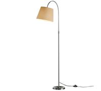 Holtkötter Boyleuchte 26 cm Stehleuchte, structure nickel mat, abat-jour sable