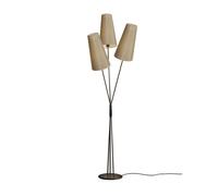 Holtkötter Fifties 6355-3 fumé mat Stehleuchte, 3 abat-jours sable