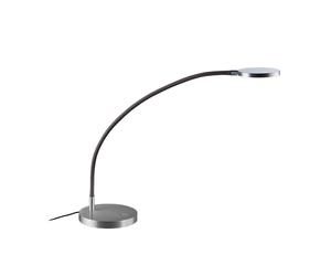 Holtkötter Flex T 9921-1 Tischleuchte, aluminium mat, tube flexible gris