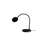 Holtkötter Flex T 9921-1 Tischleuchte, métal noir, tube flexible noir