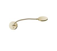 Holtkötter Flex W 9922-1 Wandleuchte, laiton anodisé, tube flexible sable