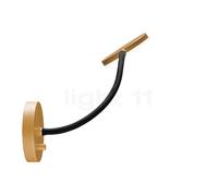 Holtkötter Flex W Applique LED laiton/noir Ce luminaire comporte des modules à LED prémontés de classes énergétiques A A++, A+, A