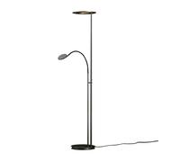 Holtkötter Nova Flex 9908-2 Deckenfluter, platine, tube flexible noir