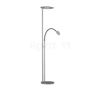 Holtkötter Nova Flex Lampadaire indirect LED aluminium/noir Ce luminaire comporte des modules à LED prémontés de classes énergétiques A A++, A+, A