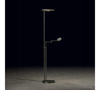 Holtkötter Nova Lampadaire à éclairage indirect avec bras de lecture, LED, 9909-2-62,