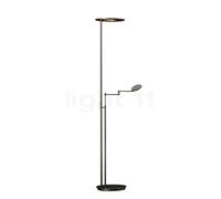 Holtkötter Nova Plano Lampadaire halogène LED platine Ce luminaire comporte des modules à LED prémontés de classes énergétiques A A++, A+, A