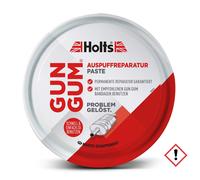 Holts Gun Gum pâte professionnelle et étanche aux gaz pour la réparation des pots d'échappement 200g