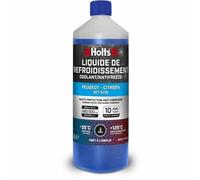 Holts HAFR0001B Liquide de Refroidissement antigel pour Voiture Peugeot Citroën, 10 Ans de durée de Vie, Protection jusqu'à -35 °C, Bleu, 1 Litre