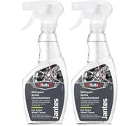 Holts Nettoyant Jantes Décontaminant - Formule sans Acide pour Prélavage et Décontamination Ferreuse - Action Colorée - pour Jantes et Carrosserie - Pulvérisateur 500ml (Lot de 2)
