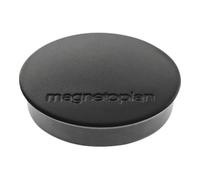 HOLTZ Magnet Basic noir Ø30×H8 mm force d’adhérence 0,7 kg Quantité:10