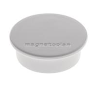 HOLTZ Magnetoplan Disques magnétiques Discofix Color, 10 pièces, force d’adhérence env. 2,2 kg, gris Quantité:10