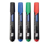 HOLTZ Marqueurs p. tableau blanc bleu/vert/rouge/noir graduation 1,5-3 mm pointe ronde Quantité:1