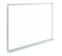 HOLTZ Tableau (p. écrire) l.1200xH900mm tôle en acier blanc magnétique avec cadre alu Quantité:1