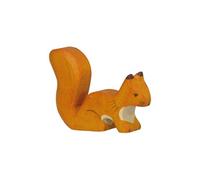 Holztiger – Figurine Écureuil 80107 – Debout, roux – Gollnest & Kiesel