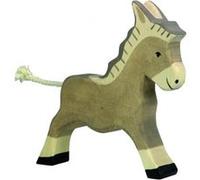 Holtztiger - figurine holtztiger âne marchant Marron G