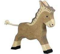 Holtztiger - figurine holtztiger âne marchant Marron G