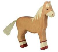 Holztiger Figurine en bois Cheval debout – Animaux de la ferme
