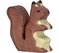 Holztiger Figurine 80106 – Écureuil assis Marron