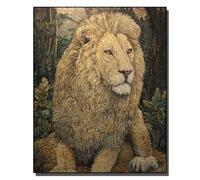 HOLXSW Pintar por Numeros DIY Cuadro al óleo con números para Kit de Pintura al óleo Digital para Adultos de Lienzo decoración para el hogar Roi de la jungle (3) 40x50cm Sin marco