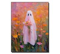 HOLXSW Pintura de bricolaje por números arte Kits Fantômes et bouquets pintados a mano Dibujo lienzo Imágenes por números Decoración para el hogar Regalo 40x50cm Sin marco