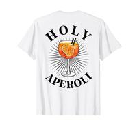 HOLY APEROLI X NEW CIRCLE SPRITZ LOGO JGA CREW - Backprint T-Shirt