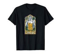 Holy Beer craft stained glass cerveza birra pub bar jar T-Shirt