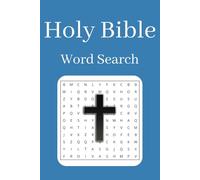 Holy Bibel Words Search: Word Searches with Rasy to Read Print about the Bible,Jesus,God and More ┃6x9 inches 110 pages┃50+ Puzzles...Gift for Vaccations, Holidays and Free Times