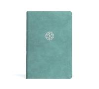 Holy Bible: Christian Standard Bible, Earthen Teal, Leathertouch, Personal Size, Giant Print, Indexed