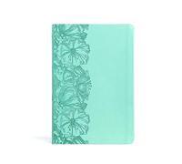 Holy Bible: Christian Standard Bible, Light Teal, Leathertouch, Largeprint, Thinline, Value Edition